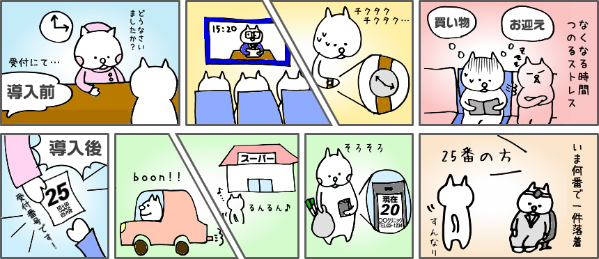 いま何番どたばたマンガ
